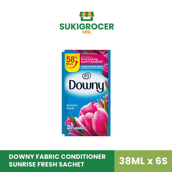 Downy Fabric Conditioner Sunrise Fresh Sachet 38ml x 6s