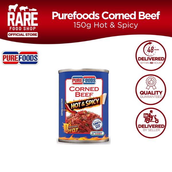 Purefoods Corned Beef 150g Hot & Spicy