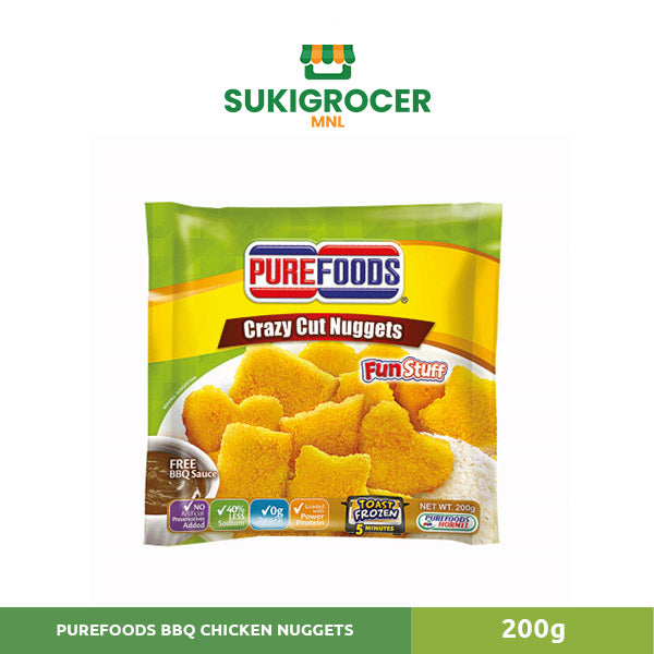 Purefoods Bbq Chicken Nuggets 200G