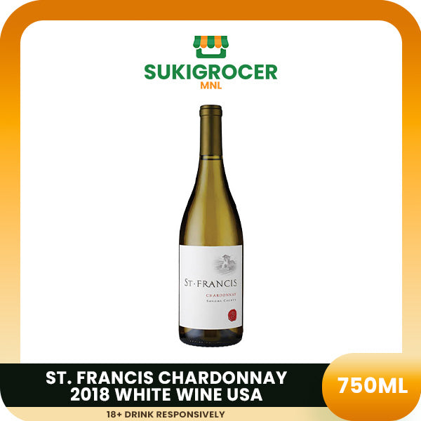 St. Francis Chardonnay 2018 White Wine - USA 750ml