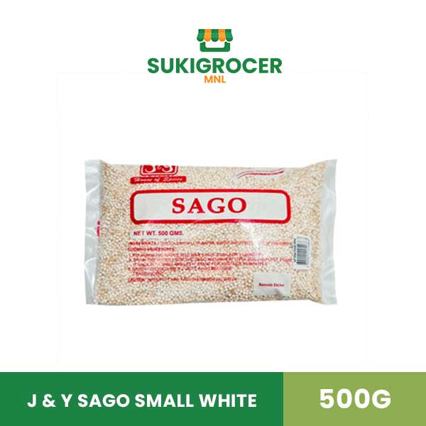 J & Y Sago Small White 500g