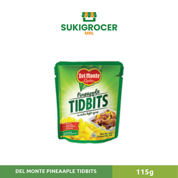 Del Monte Pineapple Tidbits 115g