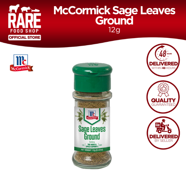 McCormick Sage Leaves Ground 12g