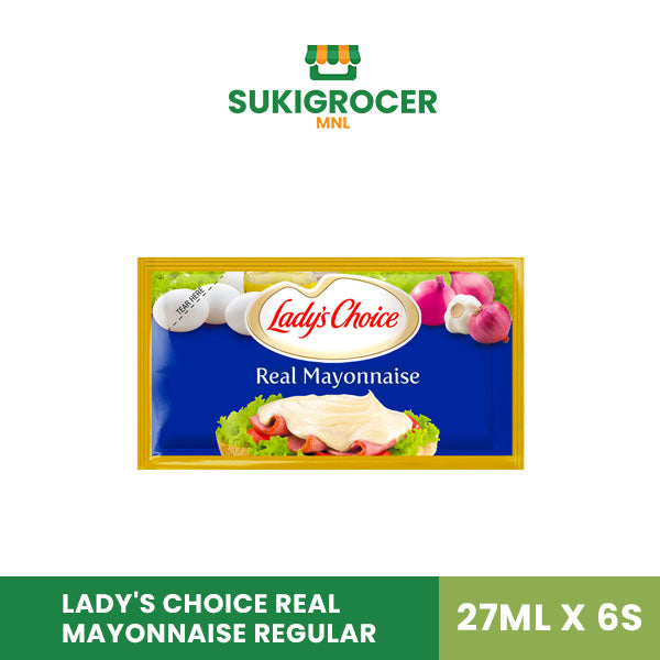 Ladys Choice Real Mayonnaise Regular 27ml x 6s
