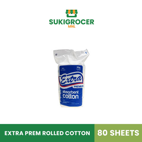 Extra Prem Rolled Cotton 50G
