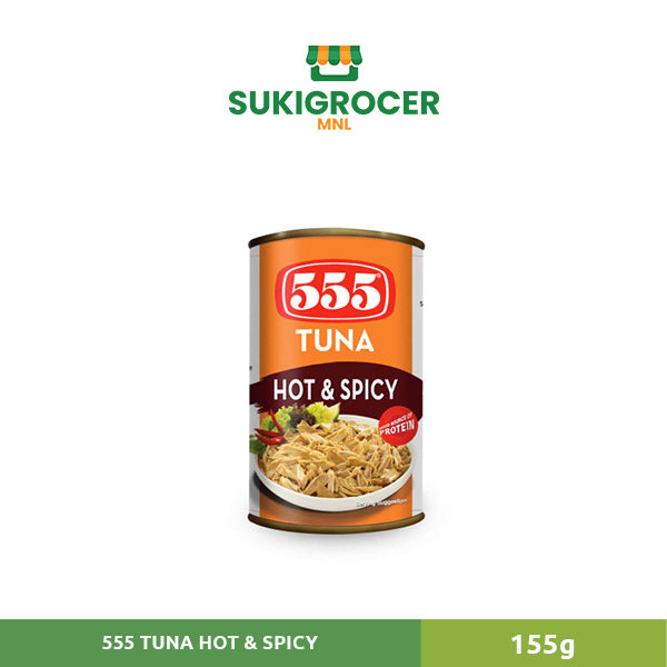 555 Tuna Flakes Hot And Spicy Easy-open Can 155g