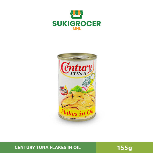 Century Tuna Flakes In Oil Easy-open Can 155g