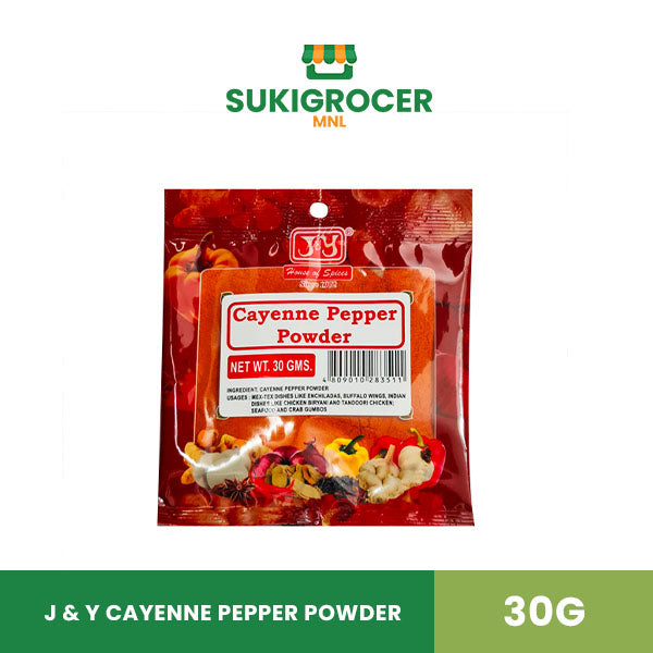 J & Y Cayenne Pepper Powder 30G