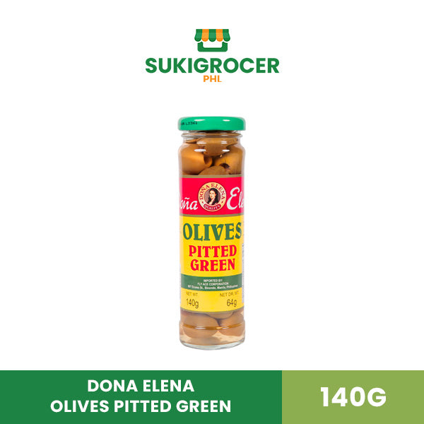 Dona Elena Olives Pitted Green 140g