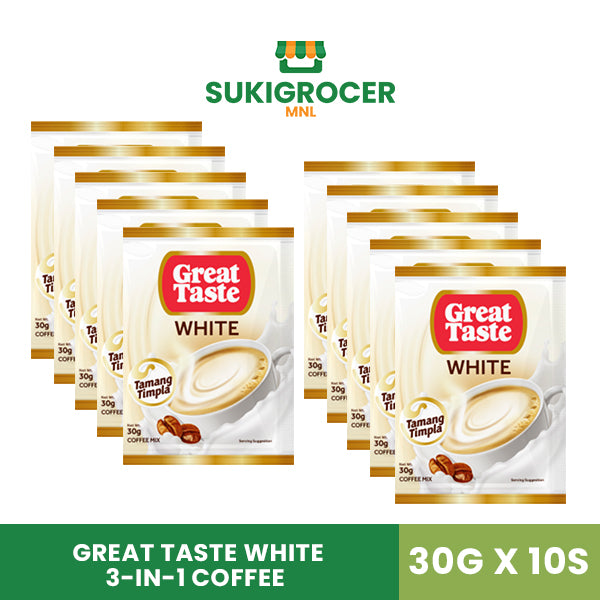 Great Taste White 3-in-1 Coffee 30g x 10s