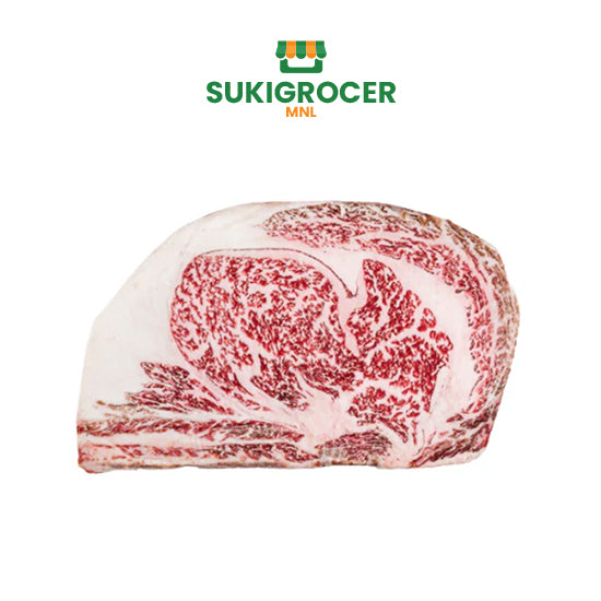 Rare Food Shop Japanese Wagyu A5 Beef Ribeye Boneless 30 Day Dry Aged Steak Cut 300-330G