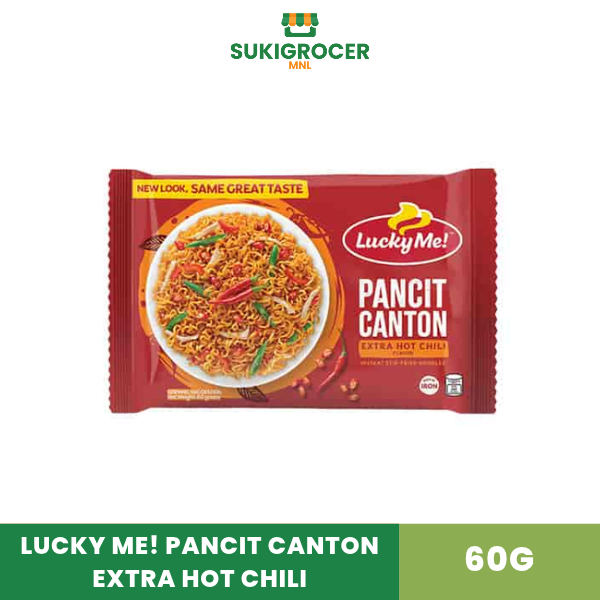 Lucky Me! Pancit Canton Extra Hot Chili