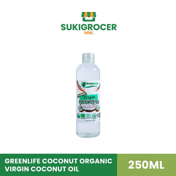 Greenlife Coconut Organic Virgin Coconut Oil 250ML