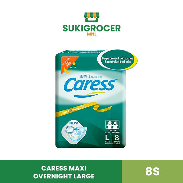 Caress Maxi Overnight Large 8s