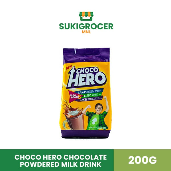 Choco Hero Chocolate Powdered Milk Drink 200G