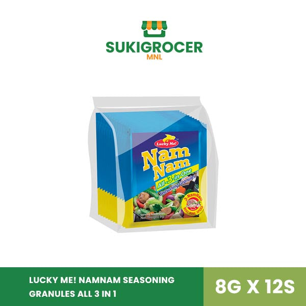Lucky Me! NamNam Seasoning Granules All 3 in 1 8G x 12s