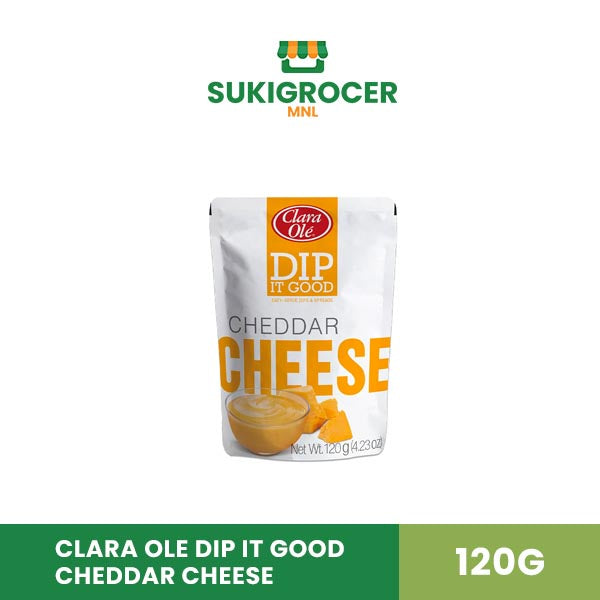 Clara Ole Dip it Good Cheddar Cheese 120G