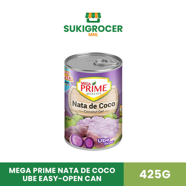 Mega Prime Nata de Coco Ube Easy-Open Can 425g